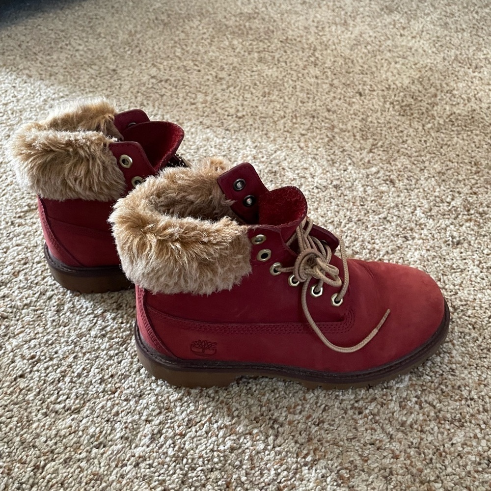 Timberland Premium 6in Boot Bur Size 3